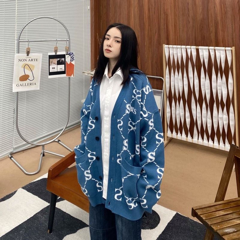 Monogram Cardigan (hàng đặt trước)