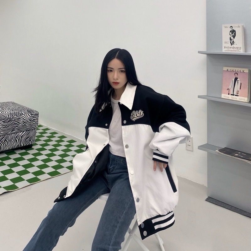 SBLS College Jacket ( áo khoác varsity bomber)