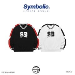 Áo Sweater Footballl Jersey Symbolic vải nỉ hai da