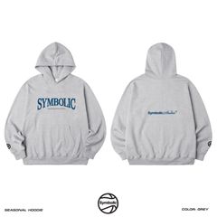 Áo Hoodie Seasonal Symbolic vải nỉ chân cua Dày