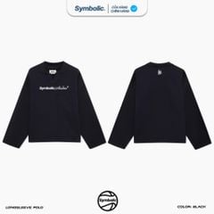 Áo Long Sleeve Polo Symbolic vải nỉ hai da