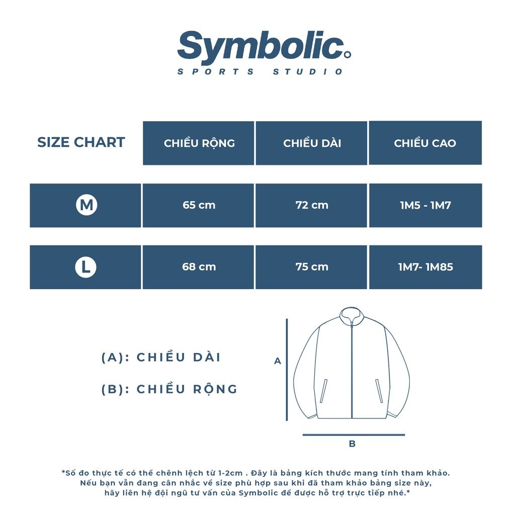 Symbolic Stamp Track Jacket