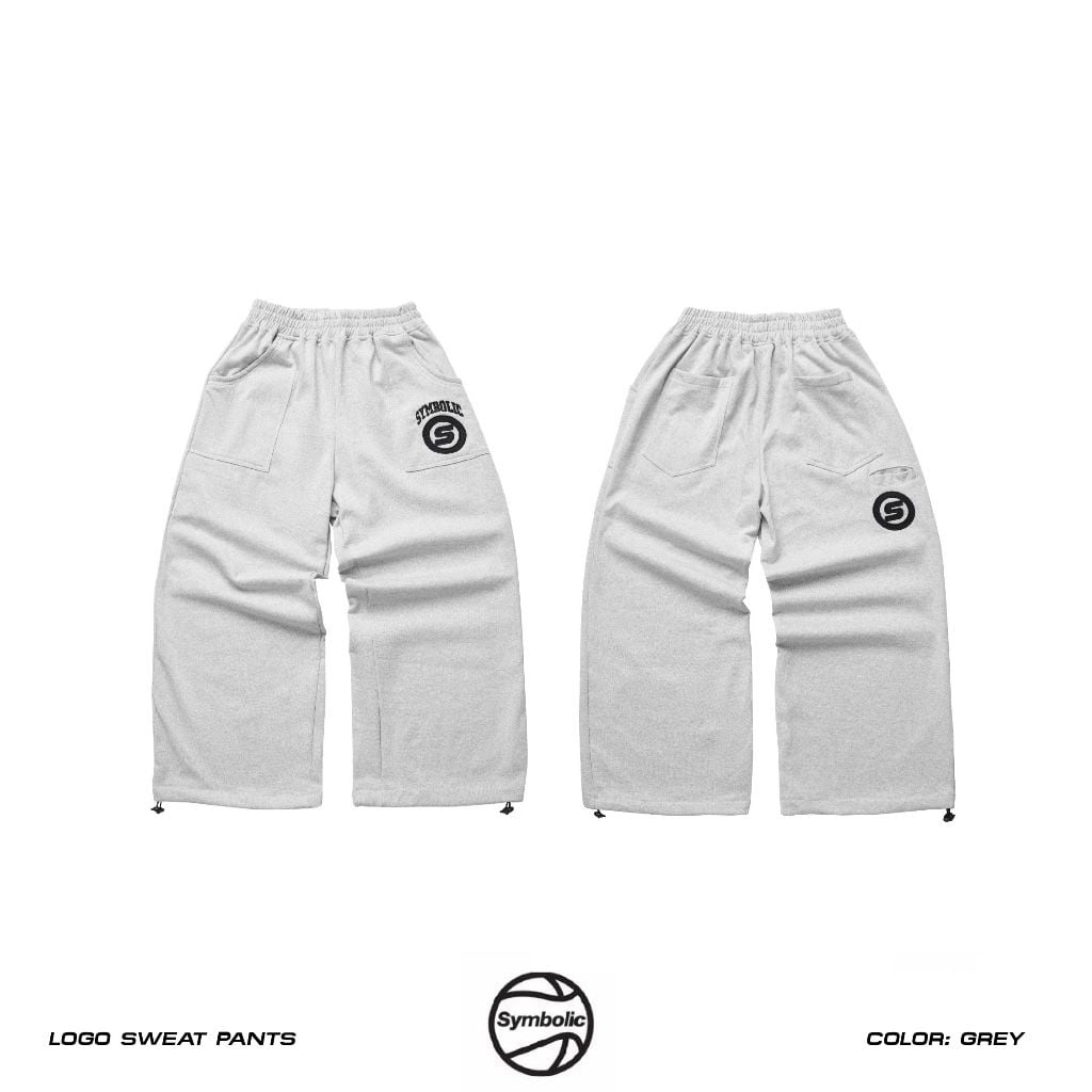 Quần Nỉ Baggy form rộng Symbolic logo sweat pants