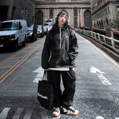 Áo khoác dù Nylon Halfzip Jacket Symbolic