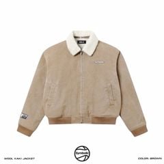 Symbolic Wool Kaki Jacket Symbolic Lót Lông Fur