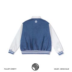 Symbolic Fullzip Varsity Jacket ( áo khoác bomber)