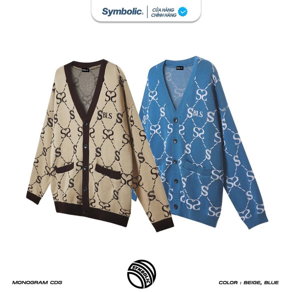 Symbolic Cardigan Monogram