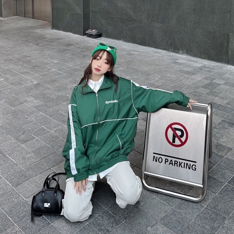 Áo khoác dù Line Track Jacket Symbolic