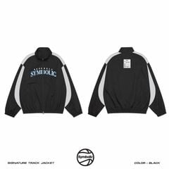 Symbolic Stamp Track Jacket