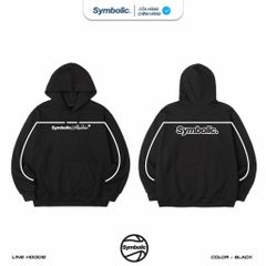 Áo Hoodie Line Oversize Symbolic form cánh dơi