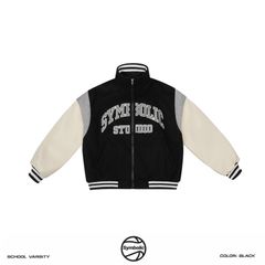 Symbolic Fullzip School Varsity Jacket