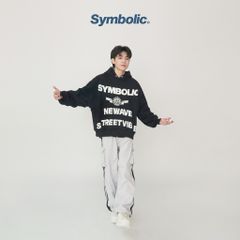 Symbolic Big Quote Oversized Hoodie