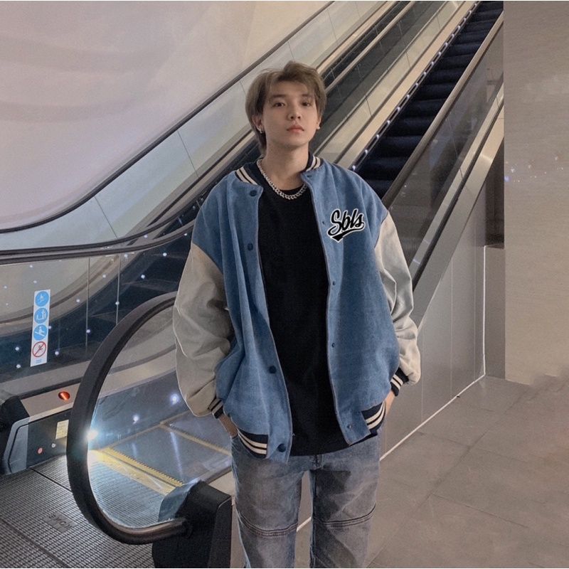 Symbolic Baseball Jacket (áo khoác varsity bomber)