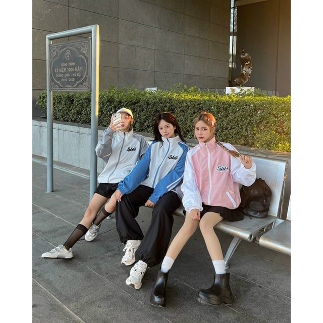 Áo khoác dù Raglan Jacket Symbolic