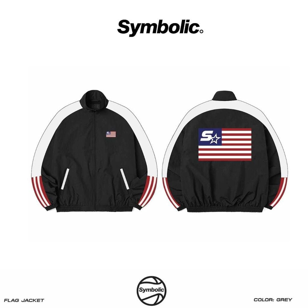 Áo Khoác Flag Jacket Symbolic