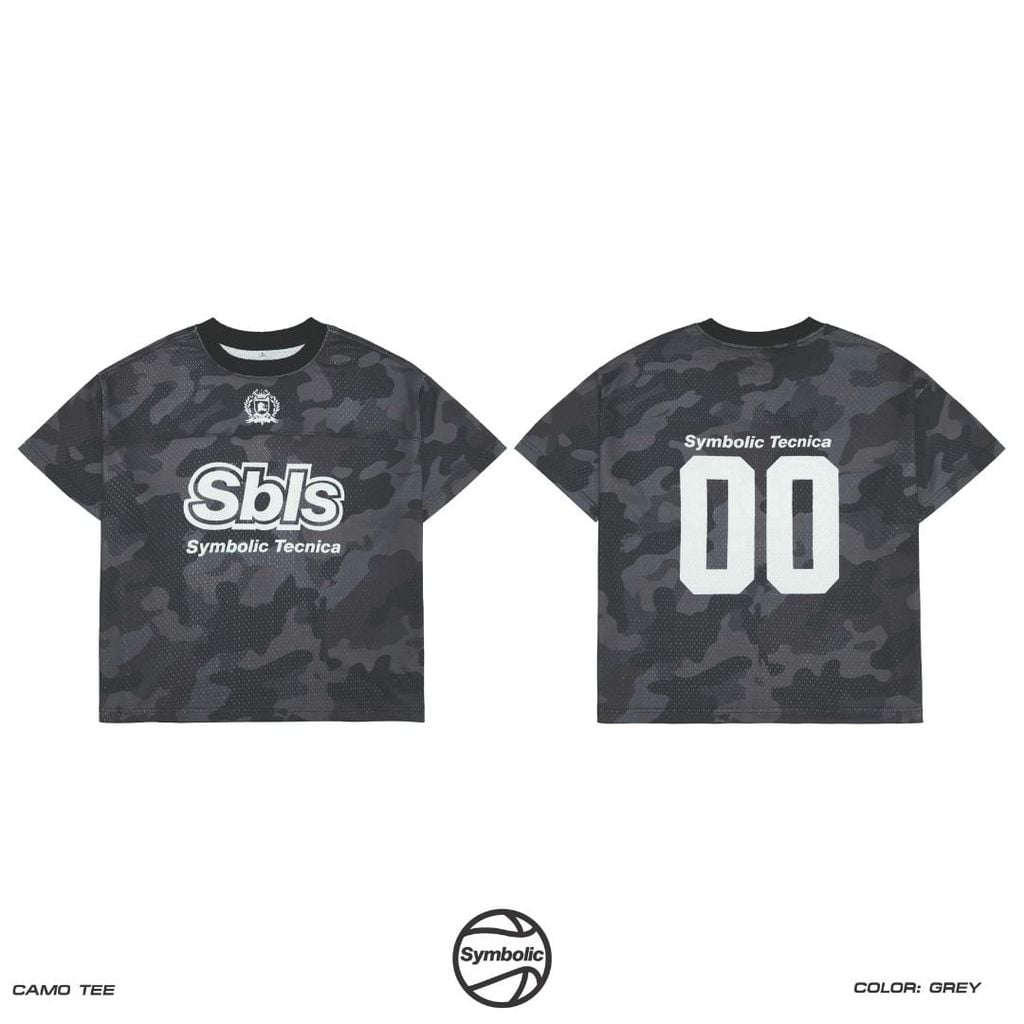 SYMBOLIC® Tee Camo Mesh Big logo