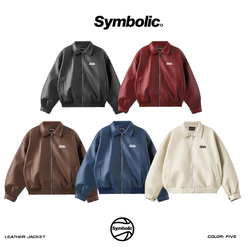 Symbolic Leather Jacket