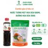  Combo gia vị - nước tương nguyên bản 500ml + đường 300g 