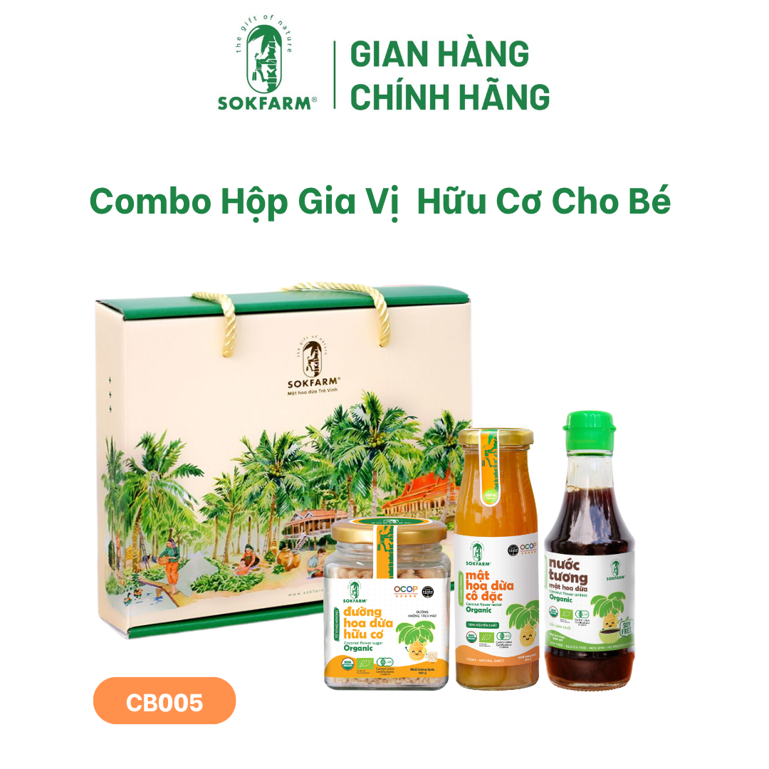 COMBO Hộp Gia Vị _ Cho Bé