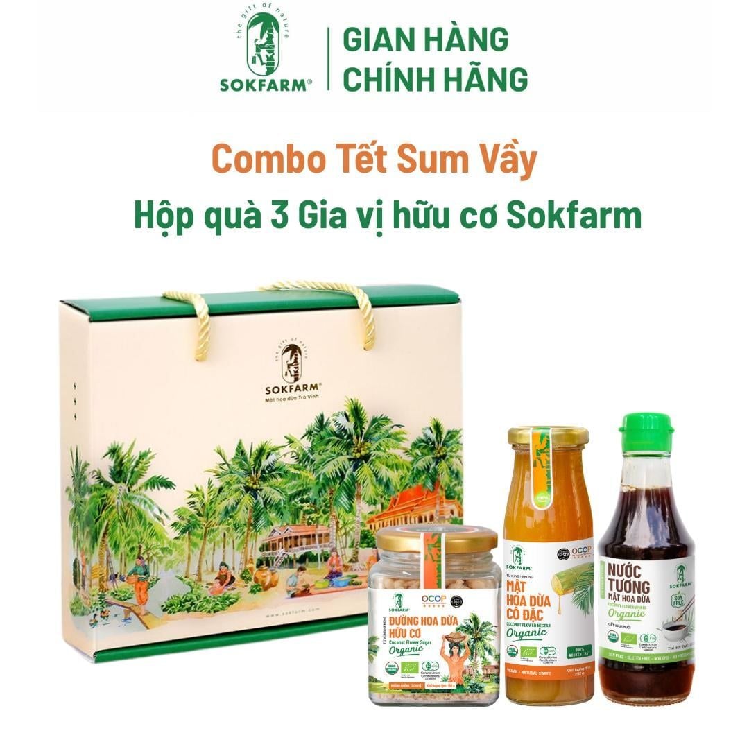 COMBO Hộp Gia Vị SOKFARM