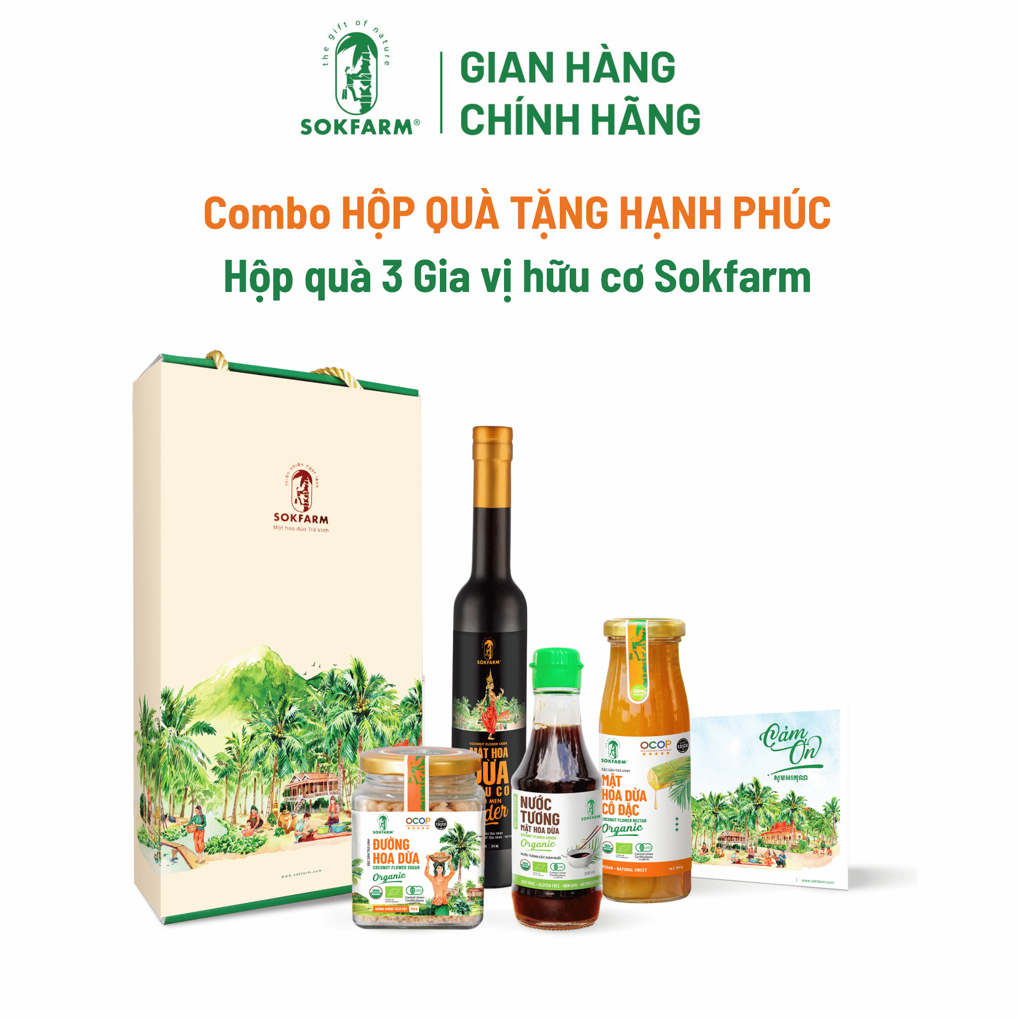 COMBO Hộp Quà Hạnh Phúc