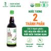  Nước tương mật hoa dừa Organic Sokfarm 500ml - Dòng ít muối 