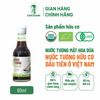 Nước tương mật hoa dừa Organic Sokfarm 60ml 