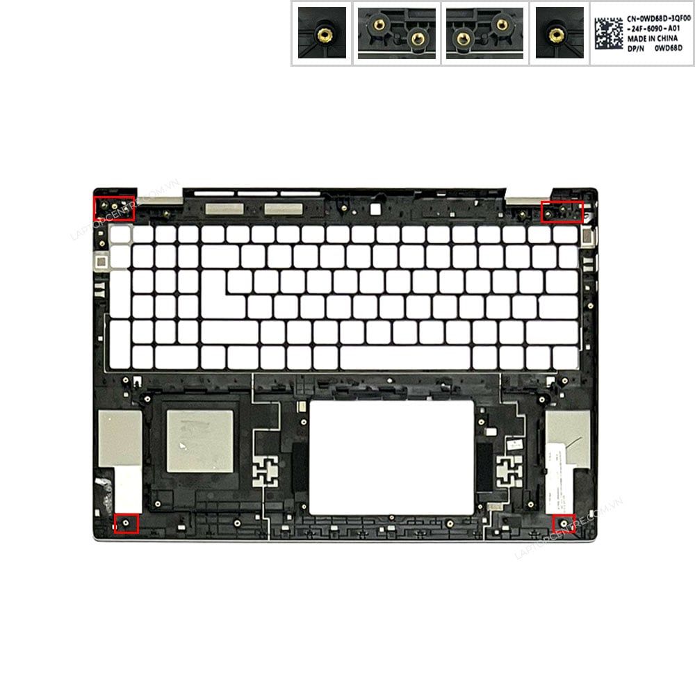  Vỏ C Dell Vostro 16 PRO 5630 0NF3R9 Ghi xám Kim loại & 5635 (ORG +) 