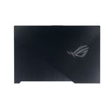  Vỏ A Asus ROG Strix G15 G531 13NR01N2AM0101 Đen Kim loại Vân xước Bóng Logo đèn & G531GV G531GT G531GW (ORG +) 