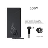  Sạc Asus 200W 20V 10.0A Chân 6.0*3.7 kim Chữ Nhật mỏng TUF FX516 ADP-200JB D ROG Zephyrus G15 GA503 GA503QM GA503QS GA503QR (ORG +) 