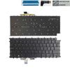  Bàn phím LG Gram 14ZD90P US 831-00882-00A Đen Chữ trắng Đèn & 14Z90R 14T90P AEW74230112T (ORG +) 