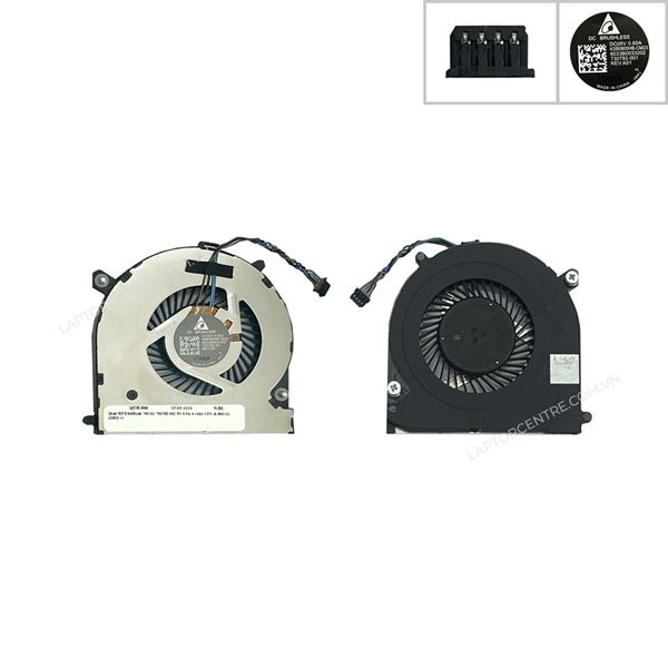  Quạt HP Elitebook 840 G1 730792-001 5V 0,5A 4 chân CPU & 740 G1 (ORG +) 