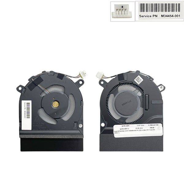  Quạt HP Pavilion 14 DV M34454-001 5V 2,5A 4 chân CPU Tròn PM (ORG +) 