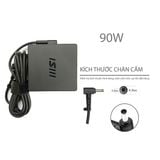  Sạc MSI 90W 4.74A 19V chân 4.5 x 3.0 kim nhỏ hình vuông & Modern 15 ADP-90LE D A11SB A11SBL B13M Modern 14 B11SB B11SBL B11SBU Modern 14 H 15 H Commercial 14.0 H A12MG A13MG MS 14L1 (ORG +) 