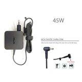  Sạc Asus 45W 19V 2.37A chân 4.0x1.35 hình vuông & Asus Vivobook F201E Q200E S200E X201E, Asus Zenbook UX21A UX31A, Taichi 21, Q302 Q302L Q302LA (ORG +) 