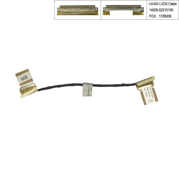  Cáp màn hình Asus UX430U 14005-02210100 30 chân & UX430UA UX430UQ UX430UAR TP300LA (ORG +) 
