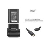  Sạc Dell 30W 5V 12V 20V 2A 1.5A 08XTW5 Chân USB C & Dell XPS12 9250 Latitude 7275 7370 9365 5175 5179 (ORG >) 