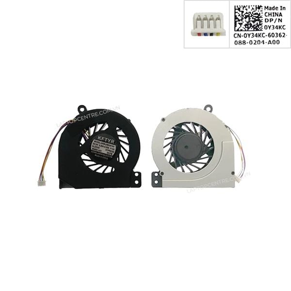  Quạt Dell Vostro 1014 0Y34KC 5V 0,5A 3 chân CPU & 1015 1088 (HCP +) 