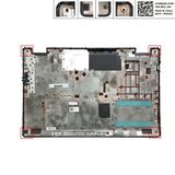  Vỏ D Dell Inspiron 3502 PHGDG Nhựa Đen Đế cao su (ORG +) 