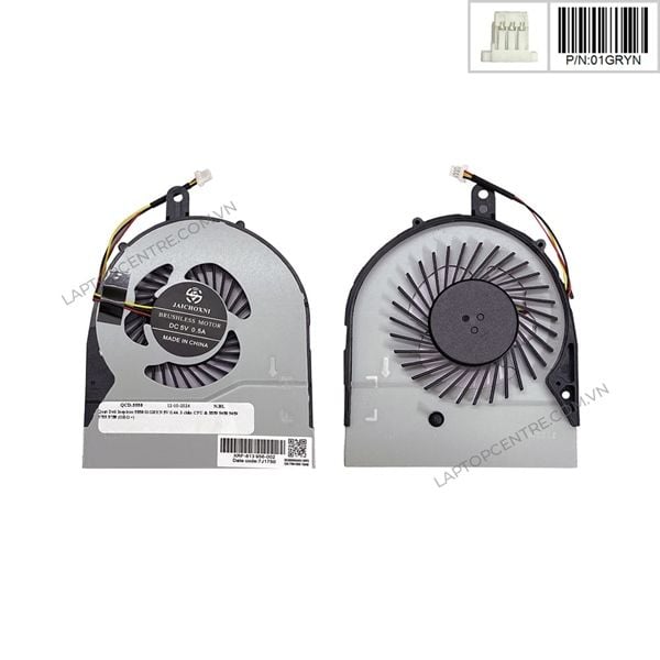  Quạt Dell Inspiron 5558 01GRYN 5V 0,4A 3 chân CPU & 5559 5458 5459 5755 5758 (ORG +) 
