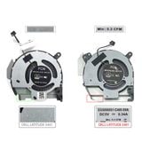  Quạt Dell Latitude 5411 DC28000PYF0 0F3TXM 5V 0,5A 4 chân CPU (ORG +) 
