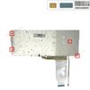  Bàn phím Samsung Notebook NP900X3A CNBA5902906KBYNF UK Phím đen Chữ trắng Đèn Không khung (ORG +) 