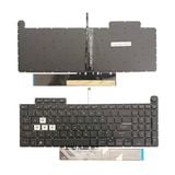  Bàn phím Asus Tuf Gaming FX507 AEBKLU030 US Phím đen Chữ trắng Đèn RGB Nút nguồn & FA507 FX517 V170762F VF (HCP +) 