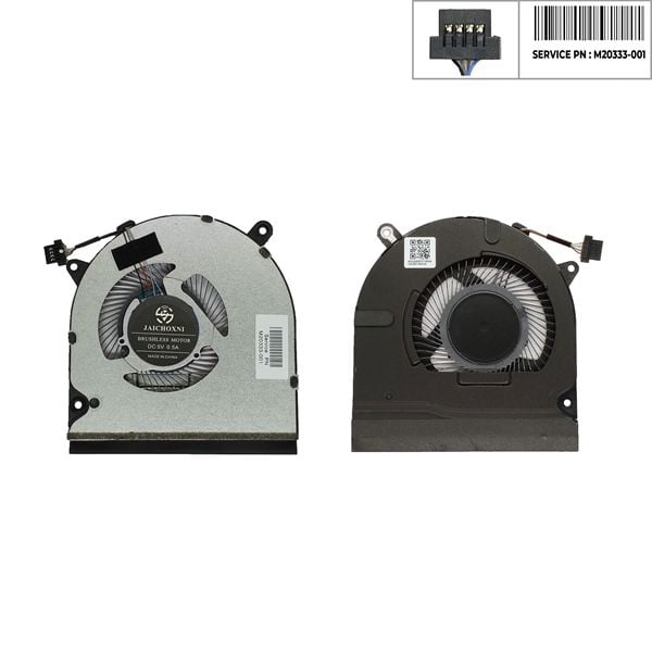  Quạt HP Pavilion 15 EG M20333-001 5V 0,5A 4 chân GPU Tròn (ORG +) 
