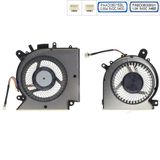  Quạt MSI Katana GF66 PABD08008SH N448 PABD08008SH-N413 PAAD06015SL-N433 5V 0,55A 4 chân CPU GPU & GL66 MS 1581 MSI Bravo 15 B5DD (ORG +) 