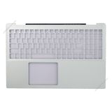  Vỏ C Dell Inspiron 5590 0DV7T7 US Bạc Nhựa Viền cao su xanh & 5598 (ORG +) 