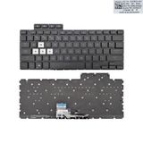  Bàn phím Asus TUF Air FX516 B0D1TTD9CB V202561CS Phím đen Chữ Trắng Đèn & FX516P FX516PC FX516PE FX516PR FX516PM FA516 (ORG +) 