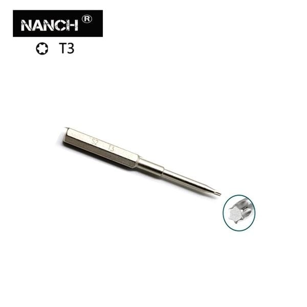  Đầu Tô vít hoa thị 6 cánh Nanch S2-T3 