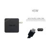  Sạc Asus 45W 20V 2.25A chân Usb C hình vuông & ZenBook 3 C302 Q325 Q325U Q325UA (ORG +) 