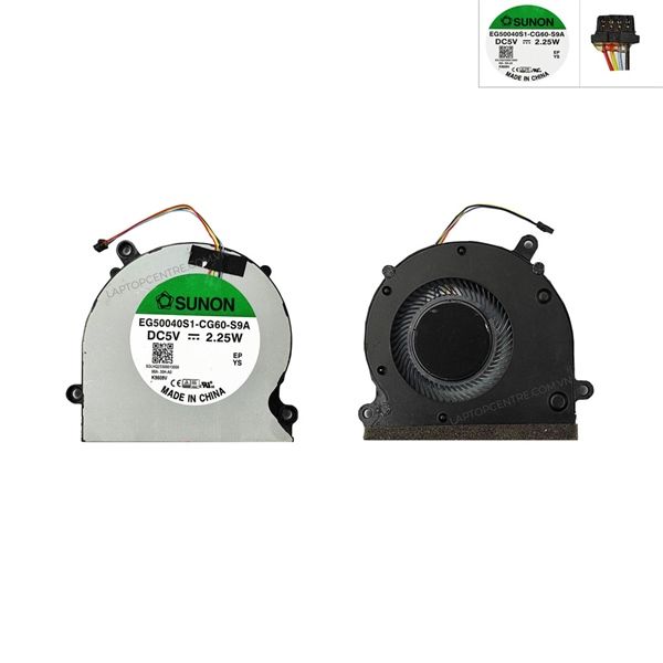  Quạt Huawei MateBook 13 WRT W29 EG50040S1-CG60-S9A SOLHQ23300013000 5V 0,5A 4 chân CPU & 13 WRT W19 (ORG +) 